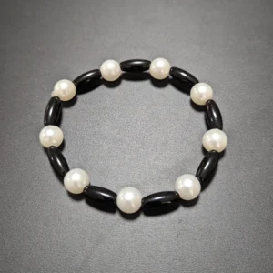 Black Beads and Pearls