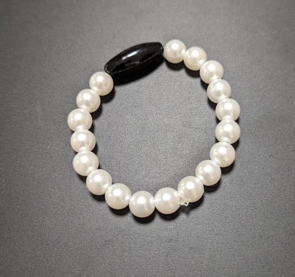 Pearls with Big Black Bead